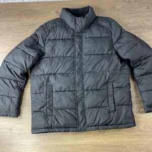 Andrew Marc Mens Black Puffer Jacket, size Medium
